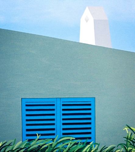 BLUE WINDOW – Sofia de Castro – Plastic Artist / Artista Plástica